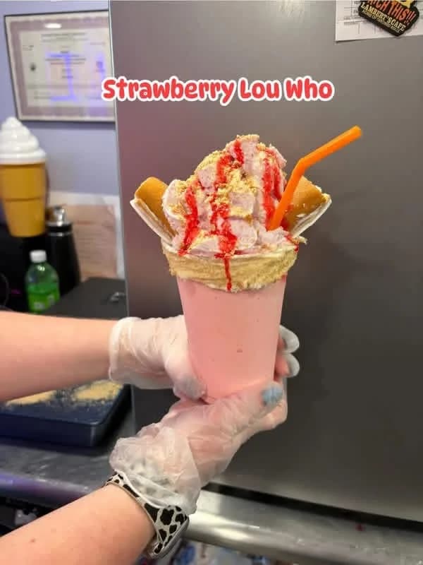 Strawberry Lou Who Fabulous Shake
